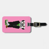 Pug Nope Bagagelabel (Voorkant horizontaal)