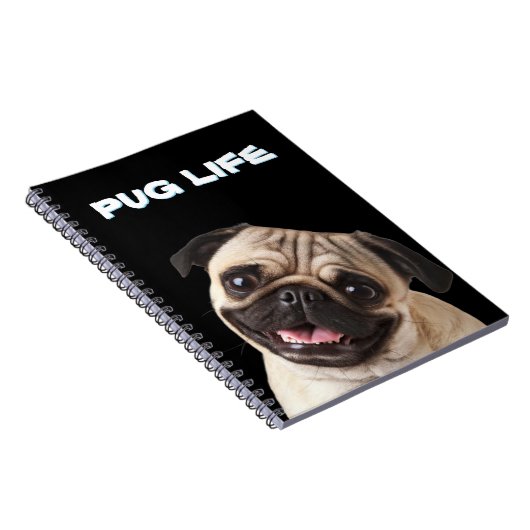 PUG NOTEBOOK  NOTITIEBOEK (Rechterzijde)