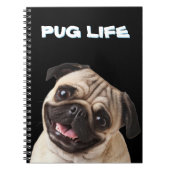 PUG NOTEBOOK  NOTITIEBOEK (Voorkant)