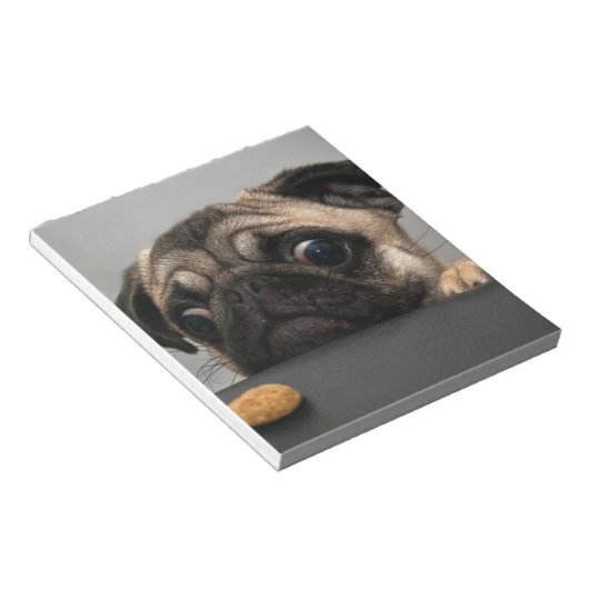 Pug Notitieblok (Schuin)