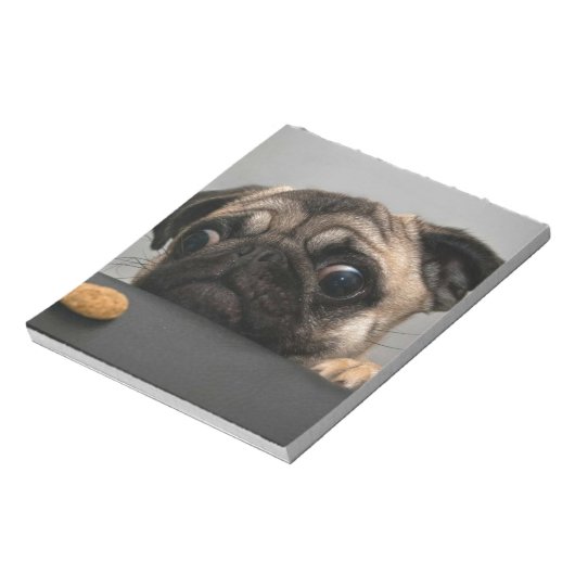 Pug Notitieblok (Linkerzijde)