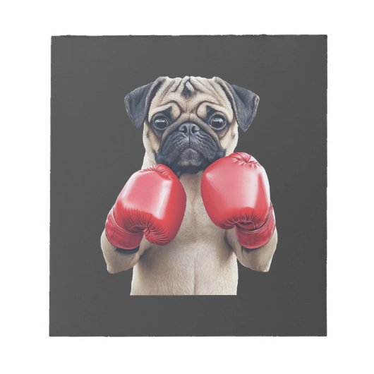 Pug notitieblok (Voorkant)