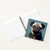 Pug Notitieboek (Binnen)