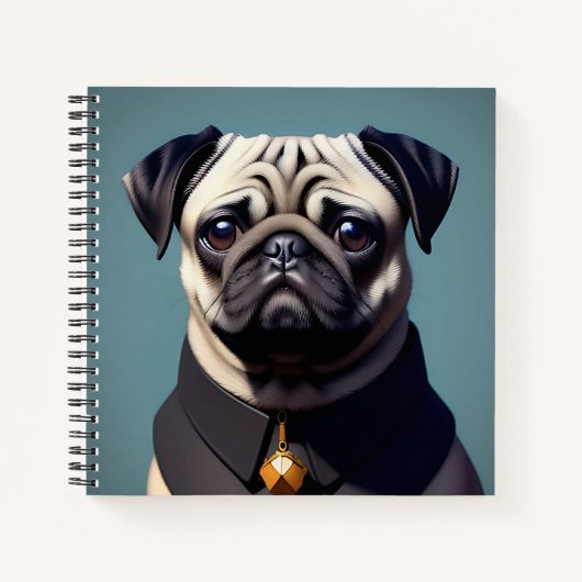 Pug Notitieboek (Voorkant)