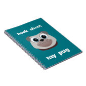 Pug Notitieboek (Rechterzijde)