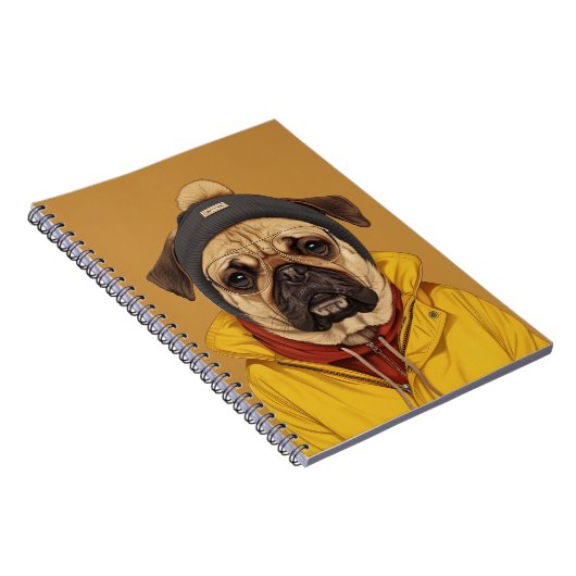 Pug Notitieboek (Rechterzijde)