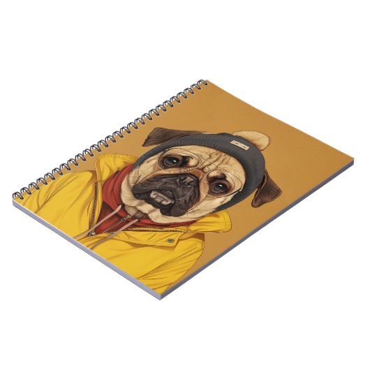 Pug Notitieboek (Linkerzijde)