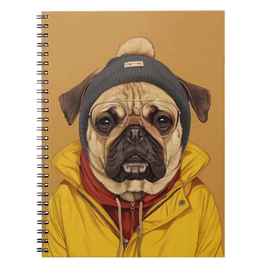 Pug Notitieboek (Voorkant)