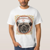 Pug Nurse T-shirt (Voorkant)