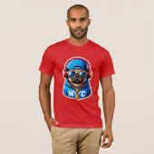 PUG-NYC 3 T-SHIRT (Voorkant volledig)