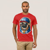PUG-NYC 4 T-SHIRT (Voorkant volledig)