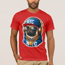 PUG-NYC 4 T-SHIRT