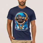 PUG-NYC 5 T-SHIRT (Voorkant)