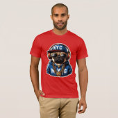 PUG-NYC 6 T-SHIRT (Voorkant volledig)
