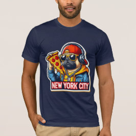 PUG-NYC STIJL 3 T-SHIRT