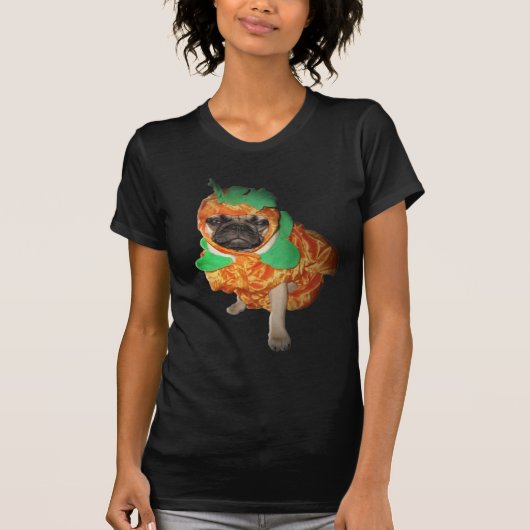 Pug-o-Lantern T-shirt (Voorkant)
