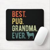 Pug Oma Ooit Hondenliefhebbers Moederdag Muismat (Met muis)