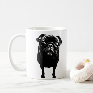 Pug op een Mok