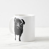 Pug op een Mok (Voorkant links)