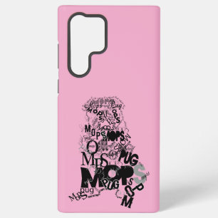 #pug op incipio telefoonhoesje samsung galaxy hoesje