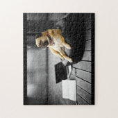 Pug op Rest Legpuzzel (Verticaal)