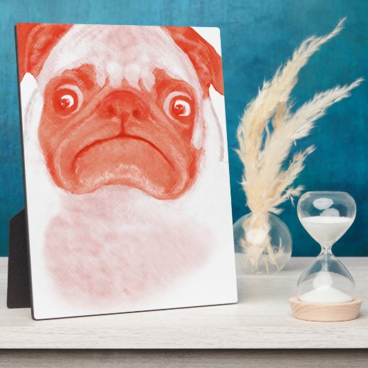 PUG_oranje3.png Fotoplaat (Zijkant)