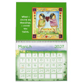 Pug Original Art Calendar Kalender (Mar 2027)