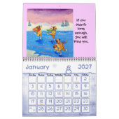 Pug Original Art Calendar Kalender (Jan 2027)