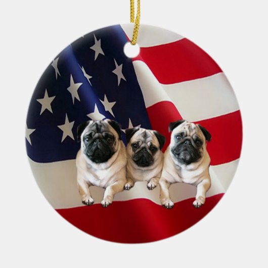 Pug Ornament (Voorkant)