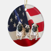 Pug Ornament (Links)
