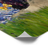 Pug Pair (gezon) - Sterrennacht Poster (Hoek)