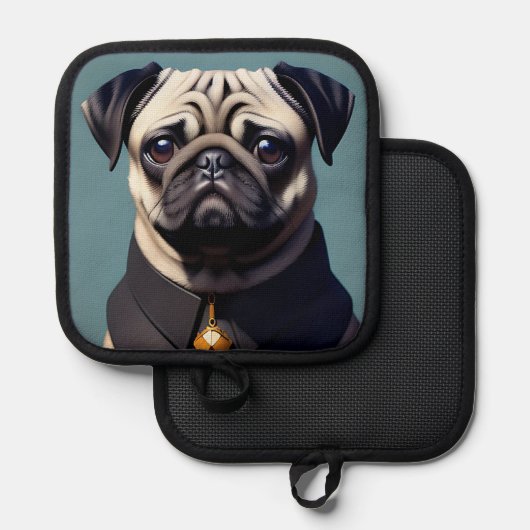 Pug Pannenlap (Voorkant / Achterkant)