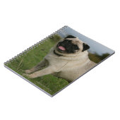 Pug Panting Notitieboek (Linkerzijde)