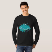 Pug papa Classic T-shirt 443 (Voorkant volledig)