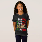 Pug Papa Grappig Vaderdag Gift 1 2 3 Tequila Floo T-shirt (Voorkant volledig)