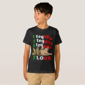 Pug Papa Grappig Vaderdag Gift 1 2 3 Tequila Floo T-shirt (Voorkant volledig)