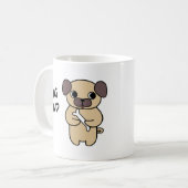 PUG PAPA KOFFIEMOK (Voorkant links)