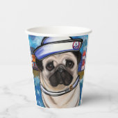 Pug Papieren Bekers (Voorkant)