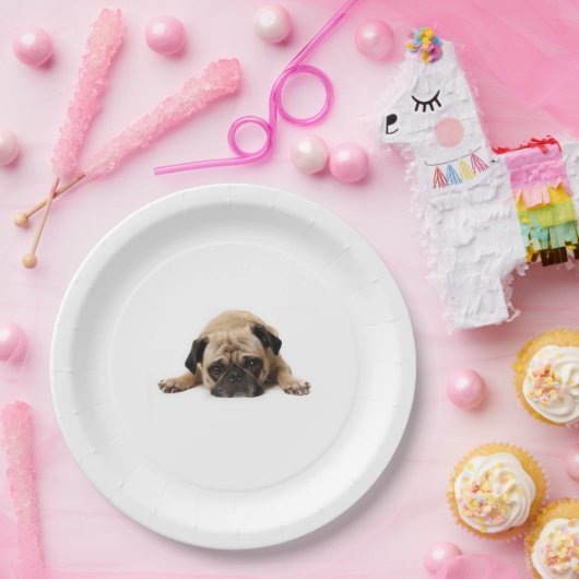 PUG PAPIEREN BORD (Feest)