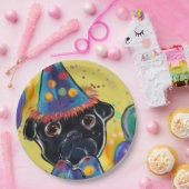 Pug Papieren Bordje (Feest)