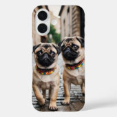 Pug Parade Case-Mate iPhone Case (Achterkant)