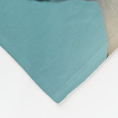 Pug Paradise: Een zwemschoonheid op de buis Fleece Deken (Hoek)