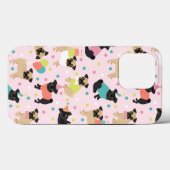 Pug Party Case-Mate iPhone Case (Achterkant (horizontaal))