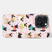 Pug Party iPhone Hoesje (Achterkant horizontaal)