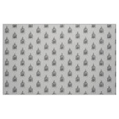 Pug Party Scribble Stof (Fat Quarter)
