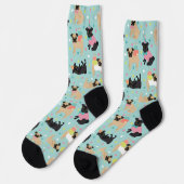 Pug Party Socks Sokken (Links)