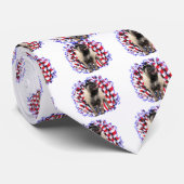 Pug Patriot Stropdas (Opgerold)