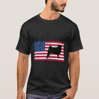 Pug Patriotic American Flag Classic T-Shirt 59