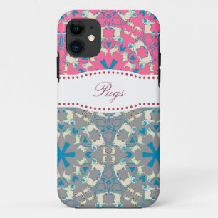 Pug-patroon hoesje