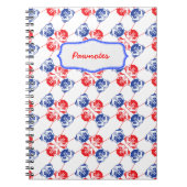 Pug Pattern Notitieboek (Voorkant)